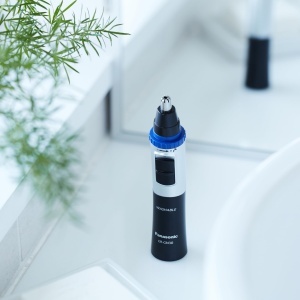 Trimmer Panasonic ER-GN30-K503 Nas si Urechi Lame Hypoalergenice Sistem Curatare Vortex Negru - Img 8