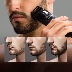 Trimmer pentru barba Panasonic ER-GB43, 20 lungimi de taiere, negru - Img 3