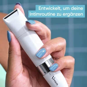 Trimmer pentru Intimbat Gillette Venus, Alb - Waterproof, Design Anti-Irritatii - Img 8