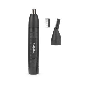 Trimmer pentru nas si urechi Babyliss E652E cu atasament pentru sprancene, 2 lungimi - Img 7
