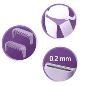 Trimmer Remington BKT4000 Wet Dry 02mm 2 piepteni MovAlb - Img 3