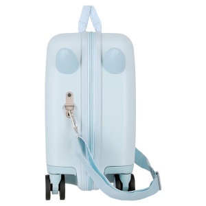 Troler copii Disney Frozen 34L, 2,1 kg, albastru, cu roti duble - Img 4