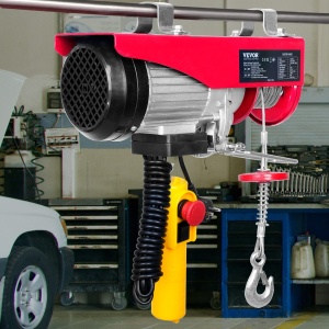 Troliu electric VEVOR 1150W 600kg cu telecomanda cablu 12m viteza 10mmin - Img 8