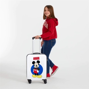 Troller Disney Mickey, 34L, 2.8Kg, Alb, 40x55x20 cm - Img 2