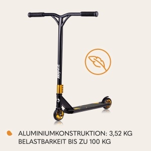 Trottineta LIONELO WHIZZ, 110mm, Aluminium, Design Unic - Img 7