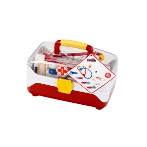 Trusa medicala pentru copii Theo Klein 4685, 27 cm, cu instrumente medicale - Img 7