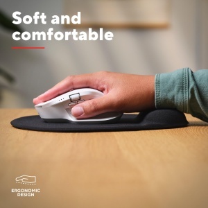 Trust Bigfoot Mousepad Ergonomic cu Gel Negru 205x236 mm - Img 3