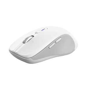 Trust Ferro Mouse Wireless Alb Bluetooth si 24GHz Scroll Rapid Timp Redus - Img 9