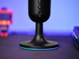 Trust Gaming GXT 236 Yami USB Streaming Microfon PC Podcast Twitch Discord ASMR YouTube, Cardioid Condensator Microfon Gaming, Mute, Iluminare RGB - Negru - Img 8