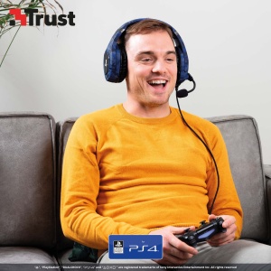 Trust Gaming Headset GXT 488 Forze-B PS4PS5 Microfon pliabil Albastru - Img 3