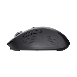 Trust Ozaa Silent Wireless Mouse Bluetooth + 2.4GHz, Compact Multi-Device Wireless Mouse, 60% Plastic Reciclat, Reincarcabil Bluetooth Mouse Laptop PC Computer Windows Android Mac - Negru - Img 10