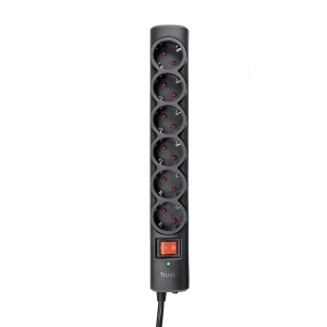Trust Surge Guard Protector de supratensiune cu 6 porturi Negru - Img 6