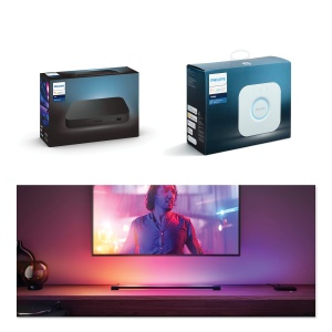 Tub de lumina Philips Hue Play Gradient, 75 cm, 1100 lm, alb - Img 7
