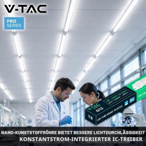 Tub LED V-TAC 120 CM T8 G13 18W 1850 Lumen Neutral Alb 4000K - Img 10