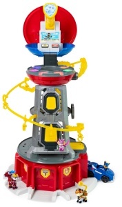 Turn de Observatie Paw Patrol Mighty Lookout, 84cm, cu 4 Figurine si Efecte Luminoase - Img 9