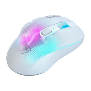 Turtle Beach Kone XP Air - Mouse pentru jocuri RGB wireless, personalizabil si ergonomic, Bluetooth, senzor optic 19K DPI, baterie de pana la 100 de ore si statie de incarcare - alb - Img 7