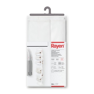 Umerase pentru pantofi Rayen, transparent, capacitate 16 perechi, 131 x 33 cm
