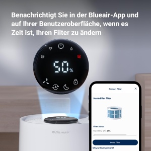 Umidificator Blueair H35i cu filtru original, protectie bacteriana, eficienta 6 luni - Img 4