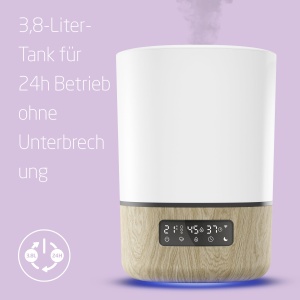 Umidificator inteligent Maxi-Cosi Breathe pentru camera bebelusului 38L difuzor uleiuri esentiale control prin aplicatie - Img 2