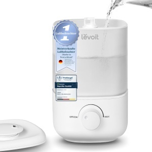 Umidificator LEVOIT 25L Silentios 23dB Oprire Automata Duza 360deg