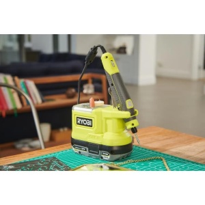 Unealta rotativa cu acumulator RYOBI 18 V ONE+ RRT18-0, diametru de prindere 3,2 mm, cablu 91,5 cm, 15 accesorii, maner GripZone, fara baterie si incarcator - Img 3