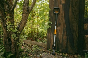 Unelte de gradinarit Fiskars X-Series Unkrautstecher, 120 cm, D-Grip, NegruPortocaliu - Img 6