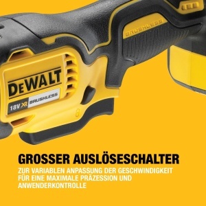 Unelte multifunctionale DEWALT DCS355N, 18V, motor fara perii, 30 accesorii - Img 5