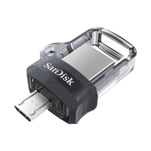 Unitate USB SanDisk Ultra Dual Drive m3.0, 128GB, USB 3.0, Micro-USB si USB Type-A