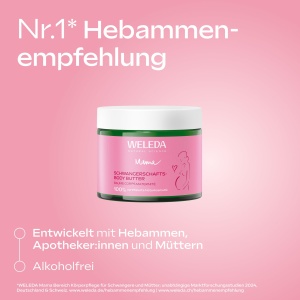 Unt pentru corp Weleda Mama 150ml, vegan, hidratant, pentru prevenirea vergeturilor - Img 8