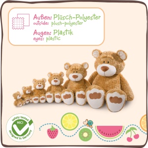 Ursulet de Plus NICI 46509, 50 cm, Culoare Maro, Ideal pentru Copii - Img 4