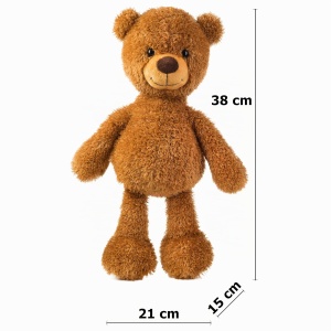 Ursulet de plus Schaffer 5402 Tom, 38 cm, moale si sigur pentru copii - Img 4