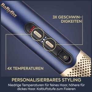 Uscator de par BaByliss Air Wand AS6553E, 3-in-1, 123 kmh, 380g - Img 8