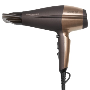 Uscator de par ProfiCare PC-HT 3010, 2200W, cu functie de ionizare, maro