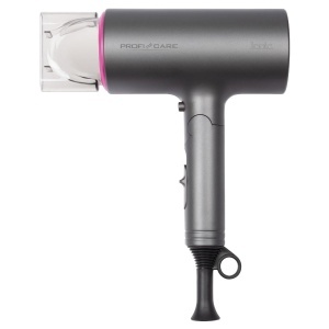 Uscator de par ProfiCare PC-HT 3073, 1600W, roz, cu functie de ionizare