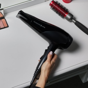 Uscator de par Remington D3198, 2200W, negru, cu difuzor si duza de styling - Img 6