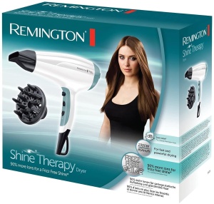 Uscator de par Remington D5216, 2300W, 3 trepte de caldura, ionizare - Img 2
