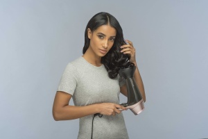 Uscator de par Remington Ion [Curls & Waves & Straight] Curl-Straight (2200W, incl. 3 accesorii de styling: duza de styling si difuzor conic si cu bucle, perie rotunda de 45 mm si cleme, 3 setari de incalzire si 2 suflante)D5707 - Img 6