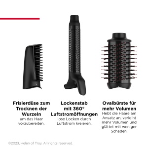 Uscator de par si Multi-Styler Revlon One-Step RVDR5333, 3-in-1, 50 mai putina caldura - Img 4