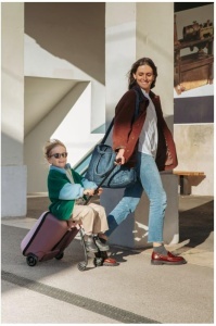 Valiza pentru copii Beaba Luggage Eazy, 22L, cu functie de sezut, 360 rotire - Img 7