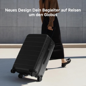 Valiza XIAOMI Classic Pro 24 Gri Rezistenta, TSA, Roti usoare - Img 5