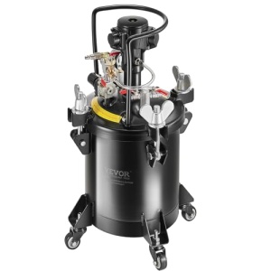Vas sub presiune VEVOR pentru vopsea spray, vas sub presiune complet automat de 10 litri cu functie de agitare, presiune reglabila de 70 psi, vas sub presiune, rezervor de vopsea cu pistol de pulverizare si furtunuri, pentru vopsire etc. - Img 12