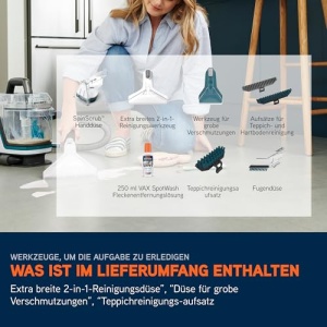 Vax SpotWash Home Duo Pet Edition Curatator pentru covoare si tapiterii cu tehnologie SpinScrub - Img 11
