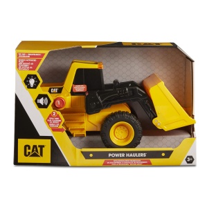 Vehicul de constructie Caterpillar CAT Power Haulers, galben-negru, 30 x 16 x 20 cm - Img 4