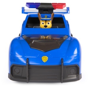 Vehicul de salvare PAW PATROL - Launch N Rescue Cruiser cu figurina Chase, 28 cm, efecte luminoase si sonore - Img 4