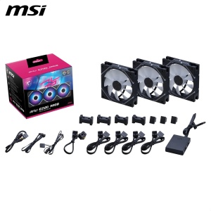 Ventilator ARGB MSI MPG EZ120 - 120 mm, 1900 RPM, design magnetic - Img 6