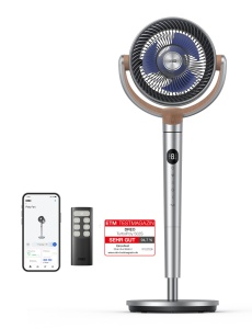 Ventilator de podea inteligent DREO DR-PF002S cu Wi-Fi, argintiu