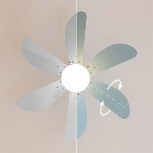 Ventilator de tavan Cecotec EnergySilence 3600 Vision Sky, 50 W, 92 cm, AlbAlbastru - Img 5