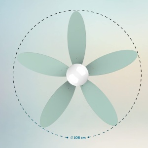 Ventilator de tavan Cecotec EnergySilence Aero 4260 Mint, 106 cm, 40 W - Img 2