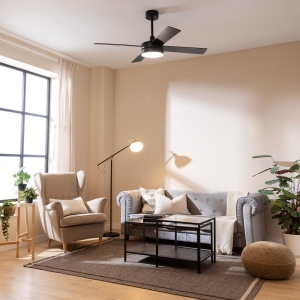 Ventilator de tavan Cecotec EnergySilence Aero 5200, 60W, 132 cm, cu LED si telecomanda - Img 3