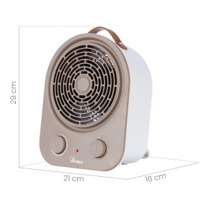 Ventilator Electric Ardes SYNTHO 2000W cu Termostat Reglabil si Design Compact - Img 3